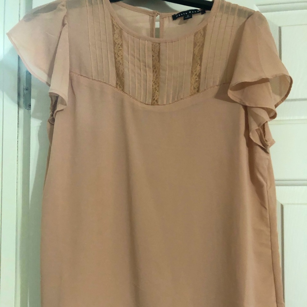Nude Pink Blouse
